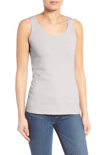 Petite Women's Nic+zoe 'perfect' Tank P - Grey