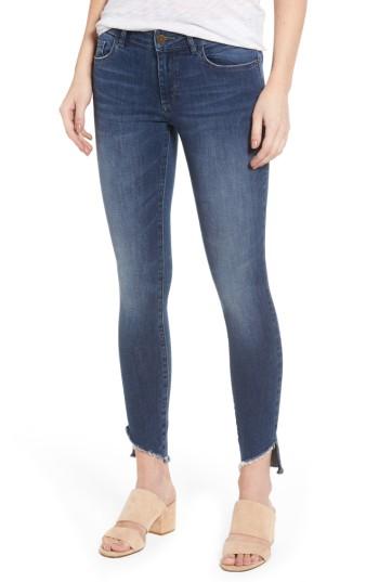 Women's Dl1961 Wagner Ankle Skinny Jeans, Size 24 - Blue