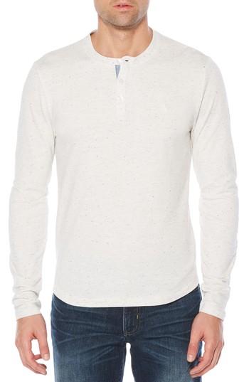 Men's Original Penguin Nep Henley, Size - White