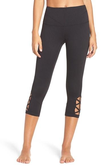 Women's Zella 'midnight' High Waist Crop Leggings