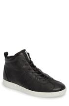 Men's Ecco Soft 1 High Top Sneaker -8.5us / 42eu - Black