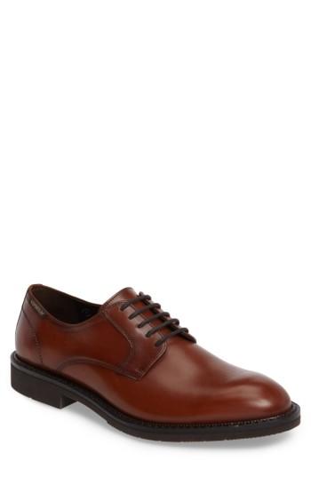Men's Mephisto Taylor Plain Toe Derby .5 M - Brown