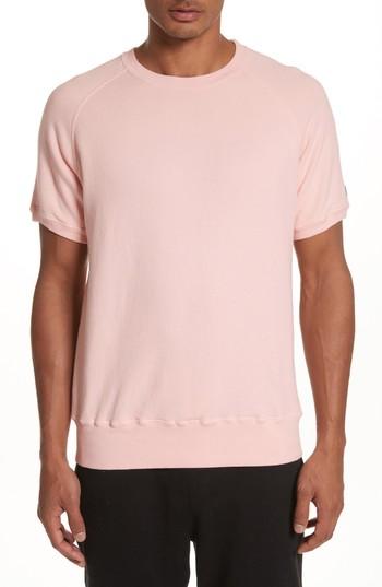 Men's Todd Snyder + Champion Short Sleeve Sweatshirt - Red