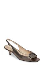 Women's Pelle Moda Fresca Slingback Sandal .5 M - Metallic