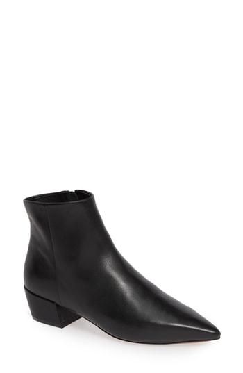 Women's Linea Paolo Rhys Pointy Toe Bootie M - Black