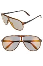 Men's Carrera Eyewear New Champion 62mm Aviator Sunglasses - Brown