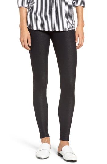 Women's Commando Perfect Control Top Denim Leggings - Black