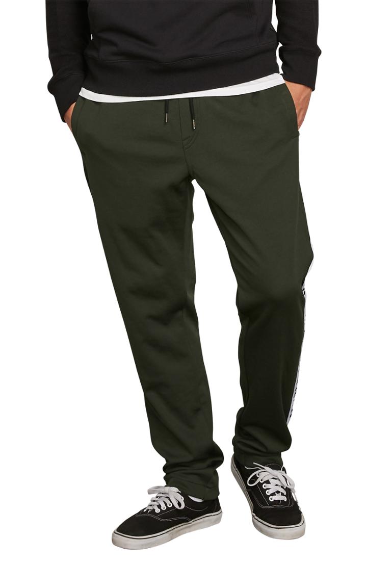 Men's Volcom Album Track Pants, Size - Green