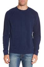 Men's Nordstrom Men's Shop Pique Sweatshirt - Blue