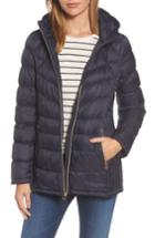 Women's Michael Michael Kors Water Resistant Packable Down Puffer Jacket - Blue