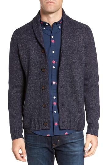 Men's Bonobos Shawl Collar Cardigan - Blue