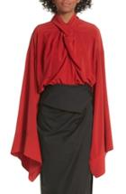 Women's A.w.a.k.e. Kimono Sleeve Blouse - Red