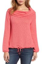 Women's Caslon Convertible Off The Shoulder Pullover - Pink