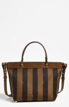 Fendi 'pequin' Logo Jacquard Tote -