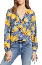 Women's Vero Moda Mille Floral Print Top - Blue