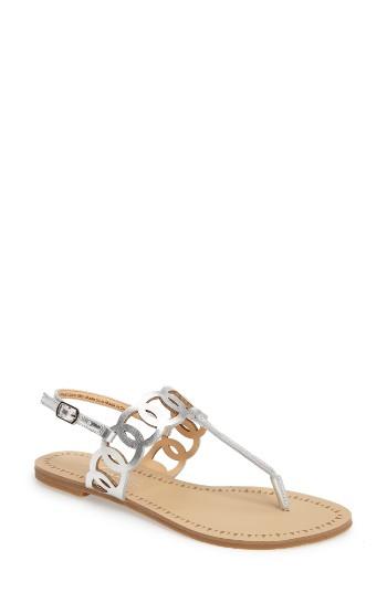 Women's Daya By Zendaya Mallory Ringed Sandal .5 M - Metallic