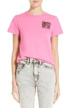 Women's Marc Jacobs X Mtv Embroidered Logo Tee - Pink