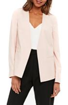 Women's Wallis Ocean Stretch Crepe Crop Jacket Us / 12 Uk - Pink