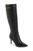 Women's Calvin Klein Glydia Stiletto Knee High Boot M - Black