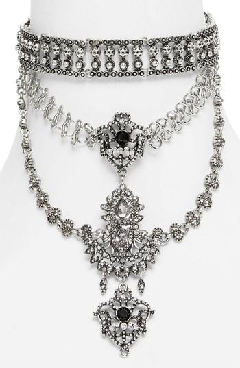 Women's Topshop Ethnic Tiara Choker