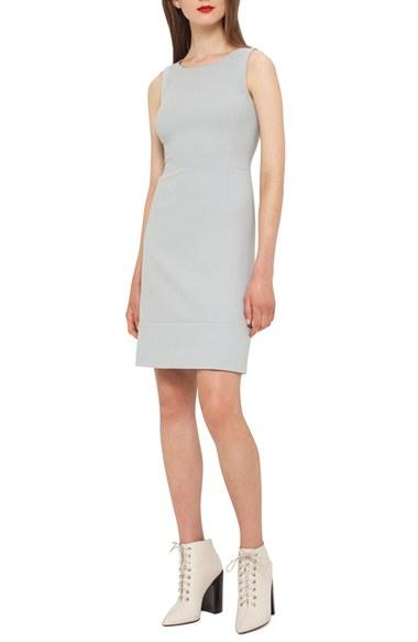 Women's Akris Double Face Wool Blend Dress