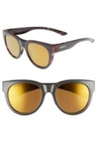 Men's Smith Crusader 53mm Chromapop(tm) Polarized Round Sunglasses - Gravy Tortoise/ Bronze Mirror