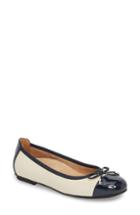 Women's Vionic 'minna' Leather Flat W - Blue