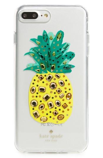 Kate Spade New York Jeweled Pineapple Iphone 7/8 Case - Yellow