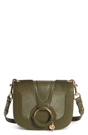 See By Chloe Hana Leather Shoulder Bag - Green