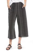Women's Lira Clothing Bella Stripe Crop Pants - Black