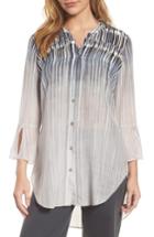 Women's Nic+zoe Horizon Silk Blend Tunic - Pink