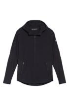 Men's Under Armour Threadborne Vanish Zip Hoodie - Black