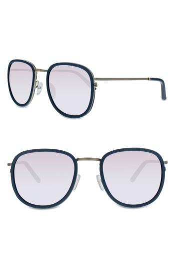 Women's Smoke X Mirrors 51mm Sunglasses - Milky Grey/ Silver Mirror