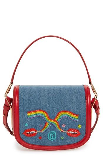 Olympia Le-tan Dutchies Crossbody Bag - Blue