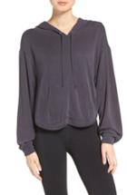Women's Free People Fp Movement Back Into It Cutout Hoodie
