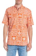 Men's Reyn Spooner Astros Lahaina Classic Fit Sport Shirt - Orange