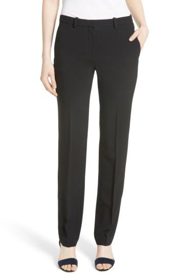 Women's Theory Hartsdale B Rosina Crepe Pants - Black