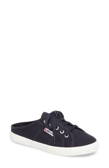 Women's Superga 2288 Sneaker Mule .5us / 37eu - Blue