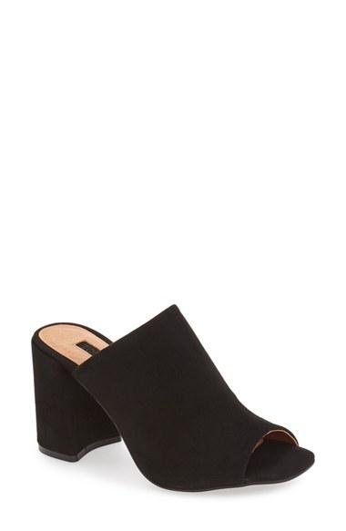 Women's Topshop 'ruler' High Vamp Mule