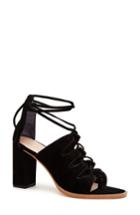 Women's Loeffler Randall Helene Lace-up Sandal .5 M - Black