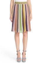 Women's Missioni Metallic Stripe Skirt