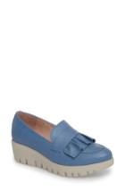 Women's Wonders Loafer Wedge Us / 35eu - Blue