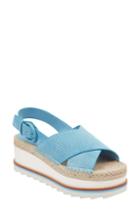 Women's Marc Fisher Ltd Gellyn Slingback Sandal M - Blue