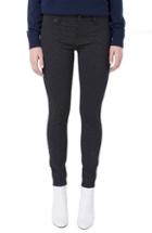 Women's Liverpool Madonna Cheetah Print Leggings - Black