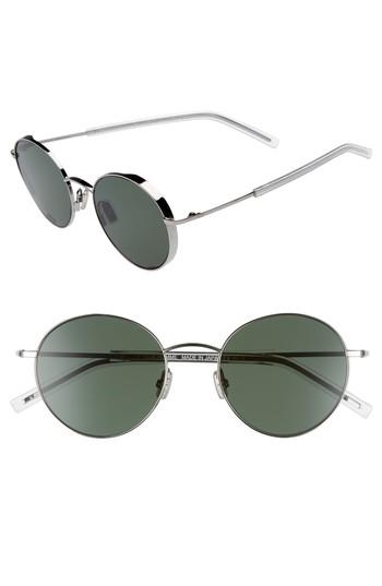 Men's Dior Homme Edgy 52mm Sunglasses - Dark Ruthenium