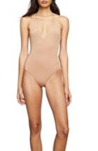 Women's Onia Nina One-piece Halter Swimsuit - Brown