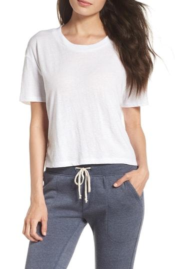 Women's Alternative Eco Crop Tee, Size - White