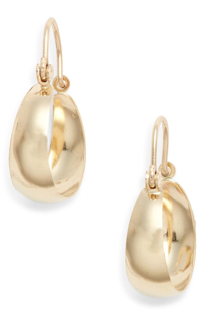 Women's Loren Stewart Mini Hammock Hoop Earrings