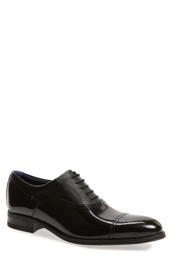 Men's Ted Baker London Fharen Cap Toe Oxford M - Black