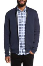 Men's Boss Scavo Reversible Fleece Jacket, Size - Blue